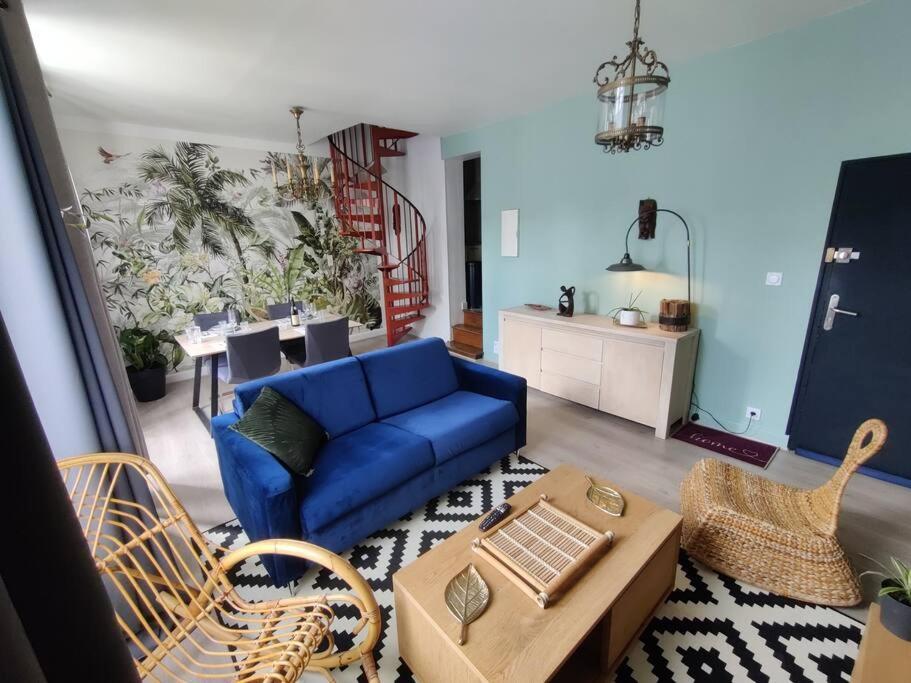Le Tropica Appartement 2 Chambres, Plein Sud Centre Ville De Vitre المظهر الخارجي الصورة
